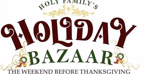 Holy Family Christmas Bazaar 