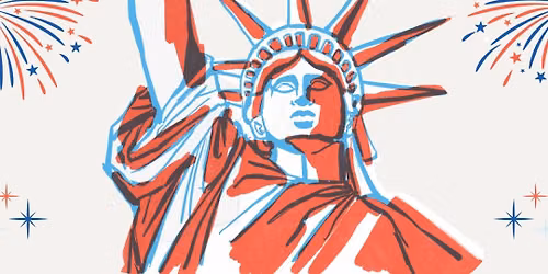 4th of July Door Hanger Class