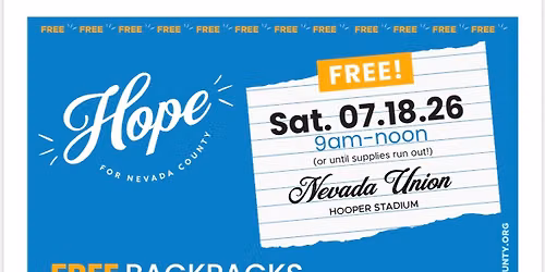 Hope For Nevada County