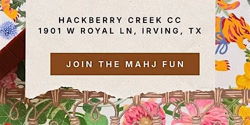 Fall Mahj Fun - September 30