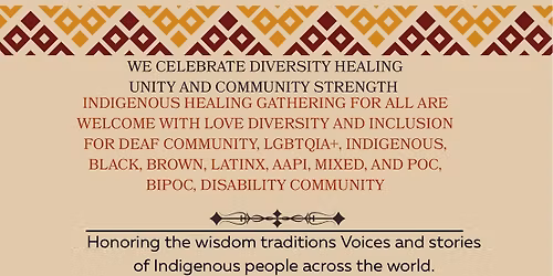 Indigenous Healing Gathering 2026
