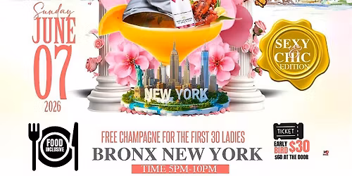 NYC Blossom Rooftop Brunch