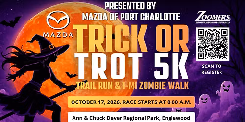 Trick or Trot 5K & 1 Mile Zombie Walk Presented by Mazda of Port Charlotte