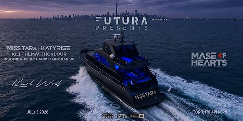 FUTURA Presents: MISS TARA & Friends x Mase of Hearts - Sunset on the Lake!