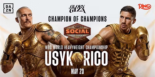 Boxing: Usyk vs. Rico