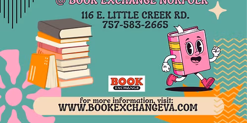 BOOK EXCHANGE CHARITY SALE TO BENEFIT THE HER SHELTER