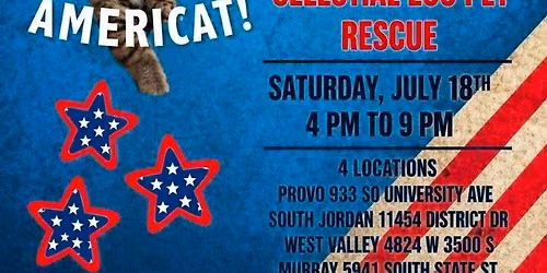 Celestial Zoo Pet Rescue Red, White & Rescue Village Inn FUN-draiser