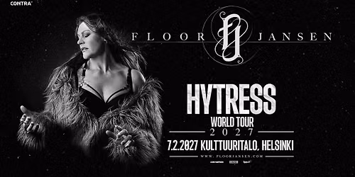 Floor Jansen (NL): HYTRESS TOUR 2027, Kulttuuritalo, Helsinki 7.2.2027