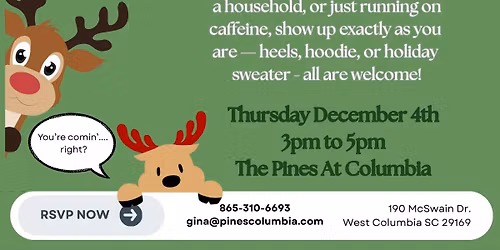 Sleigh the Day Holiday Party with The Sisterhood