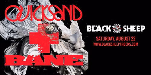 Quicksand + Bane with Soul Blind & Public Opinion \u2022 CO SPRINGS