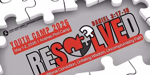 Youth Camp 2026: Resolved!