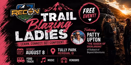Trail Blazing Ladies- Learn. Connect. Get Confident!