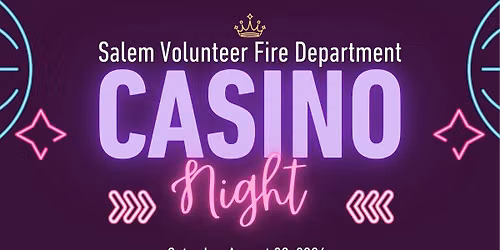 Salem Volunteer Fire Department Casino Night