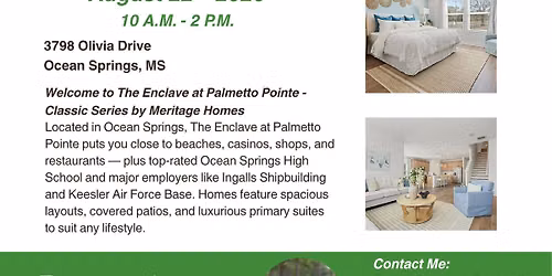 Meritage Homes Open House Hosted by Cayne Passeau