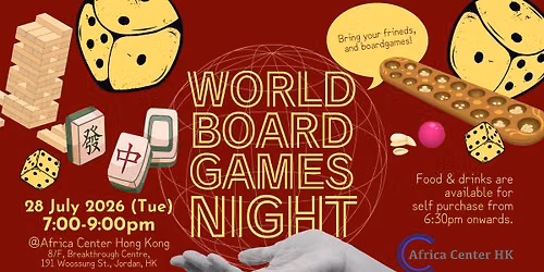 World Board Games Night