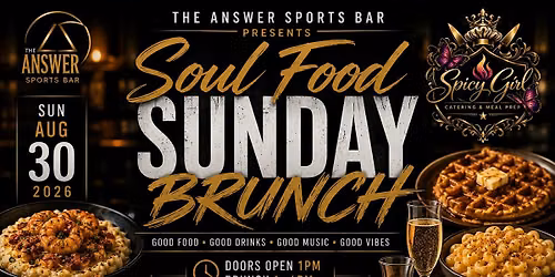 R&B Soul Food Brunch by Small Circle Ent & Baba Brand with Chef Jade