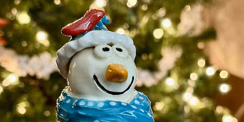 11\/5\/26 & 11\/12\/26 Hand Building Pottery Class Snowman