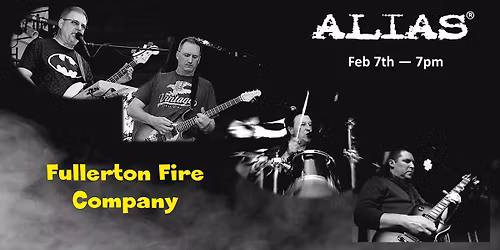 Rock this winter with ALIAS at Fullerton Fire Co!