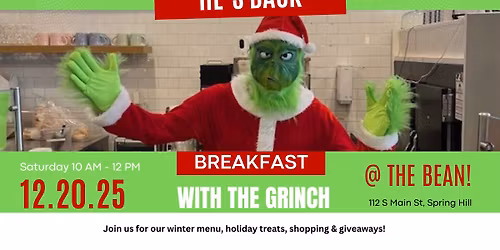 Grinchmas at The Bean!