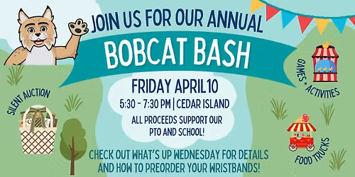 Cedar Island's BOBCAT BASH!