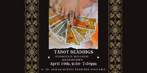 In-Person Tarot Readings with LightSeer Ericka