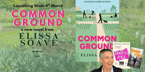 Common Ground: A novel launch with Elissa Soave