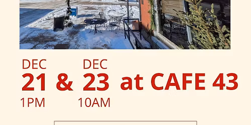 Buttonhill at Cafe 43 - DEC. 21