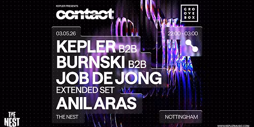 KEPLER &amp; MORE | Groovebox In The Park After Party at The Nest