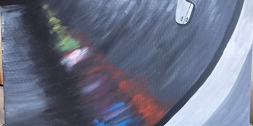 Come join our fun \u201cVintage Vinyl\u201d paint and sip painting event