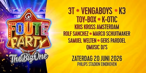 Qmusic Foute Party - The Big One