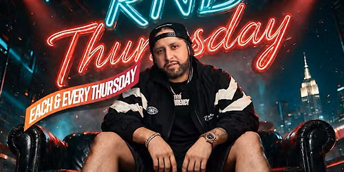 DJ BIG REEF LIVE R&B THURSDAYS AT HUSH GARDEN & LOUNGE