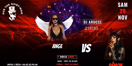 White & Red Party \u2013 \ud83d\ude07Ange VS D\u00e9mon Edition\ud83d\ude08