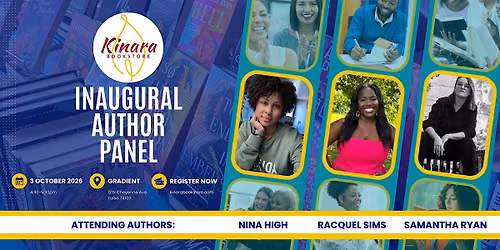 Kinara Bookstore's Inaugural Author Panel