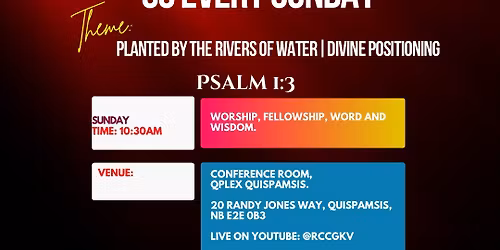 SUNDAY WORSHIP SERVICE