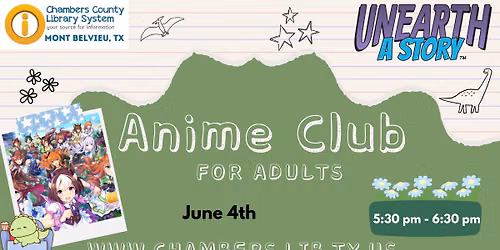 MONT BELVIEU: Anime Club - For Adults