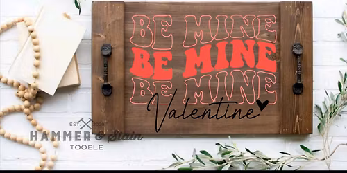 Paint or burn winter trays