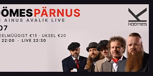 K\u00d6\u00d6MES Live @Wunderbaar - Selle suve ainus!