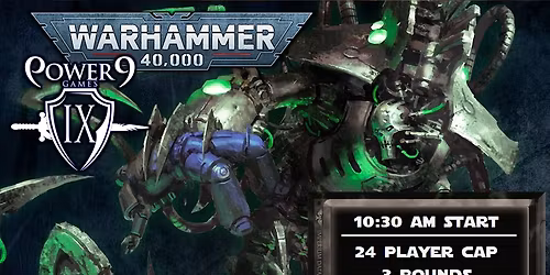Warhammer 40k: Monthly RTT