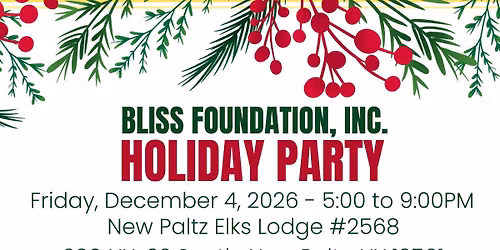 2026 BLISS, INC. HOLIDAY PARTY