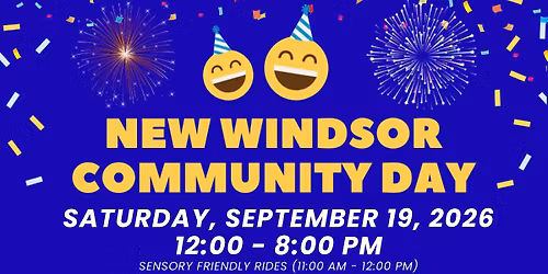 2026 New Windsor Community Day