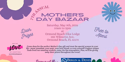 7th Annual Mother's Day Bazaar