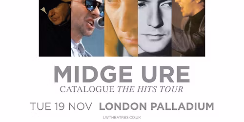Midge Ure London Tickets