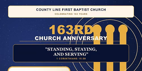 163rd Church Anniversary