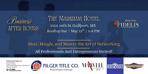 Business After Hours - Markham Rooftop Bar