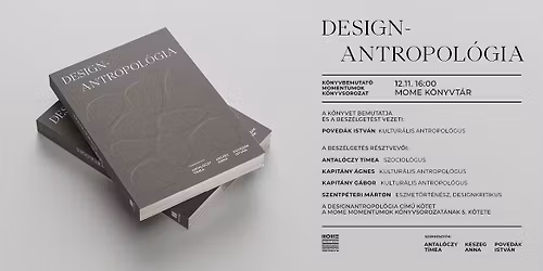 Designantropol\u00f3gia k\u00f6nyvbemutat\u00f3