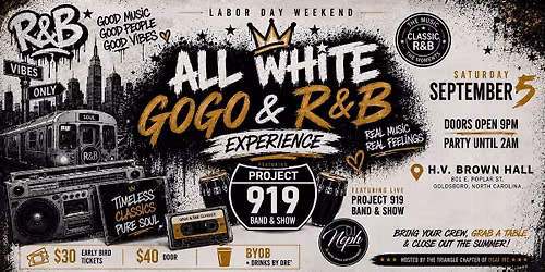 All White GoGo & R&B Experience