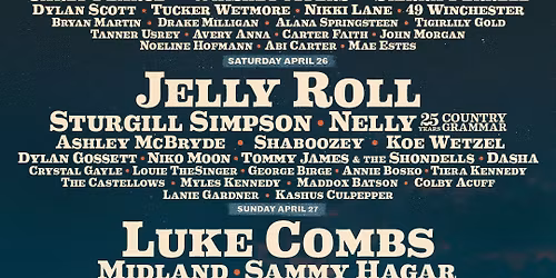 2026 Stagecoach Country Music Festival - Friday at Empire Polo Field