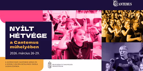 Ny\u00edlt H\u00e9tv\u00e9ge a Cantemus M\u0171helyben