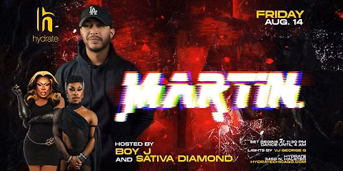 Martin Live at Hydrate