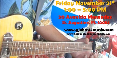 Greg Johnson - Live in Meehan's Backyard